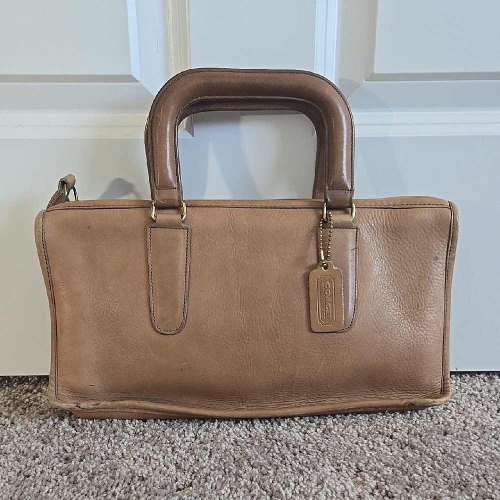 Coach Bonnie Cashin Vintage 1970s Leather Handbag